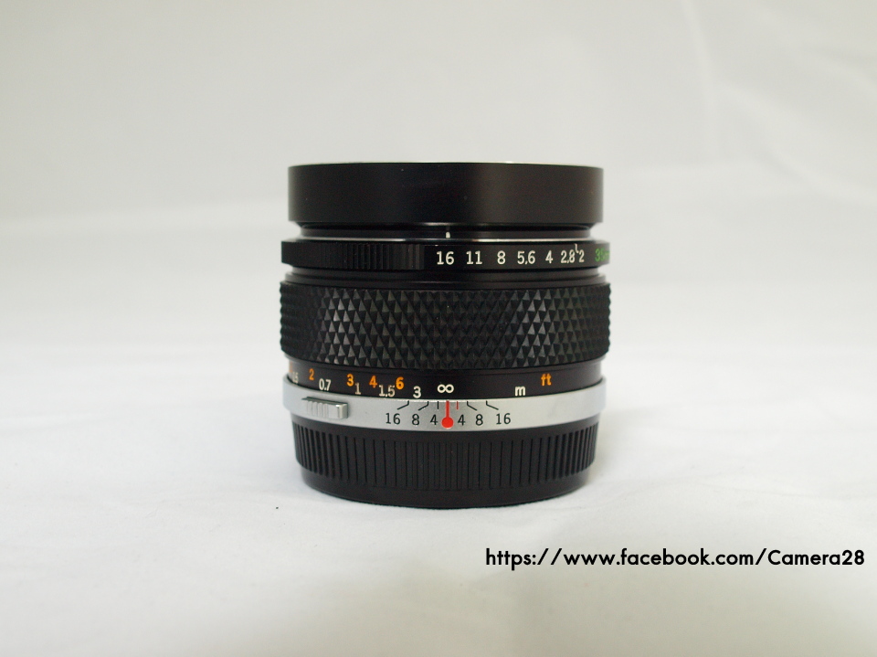 ขายเลนส์มือหมุน Olympus 35mm. f=1:2 MC Silver Nose สภาพสวย 8,000 บาท รูปที่ 3
