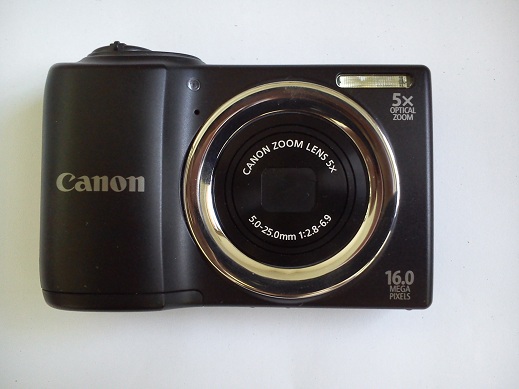 ขายกล้อง Canon PowerShot A810สีดำ สภาพ 90% ไม่มีรอยถลอก ใช้น้อยมากๆ  ราคา  900 บาท รูปที่ 1