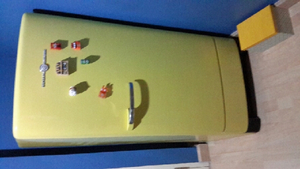 ตู้เย็นโบราณ ge แท้ๆจากอเมริกา ทำสี ปรับระบบประหยัดไฟแล้ว รูปที่ 1