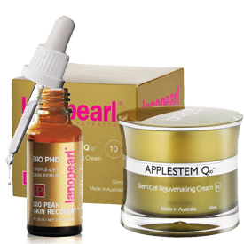 ลาโนเพิร์ล-lanopearl Apple Stem cell + lanopearl serum60 รูปที่ 1