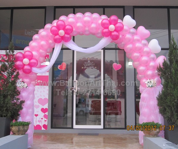 ร้านขายลูกโป่งสวรรค์  รับจัดช่อลูกโป่ง  ซุ้มลูกโป่ง  ตกแต่ง พร้อมบริการส่ง 0882277072 รูปที่ 4