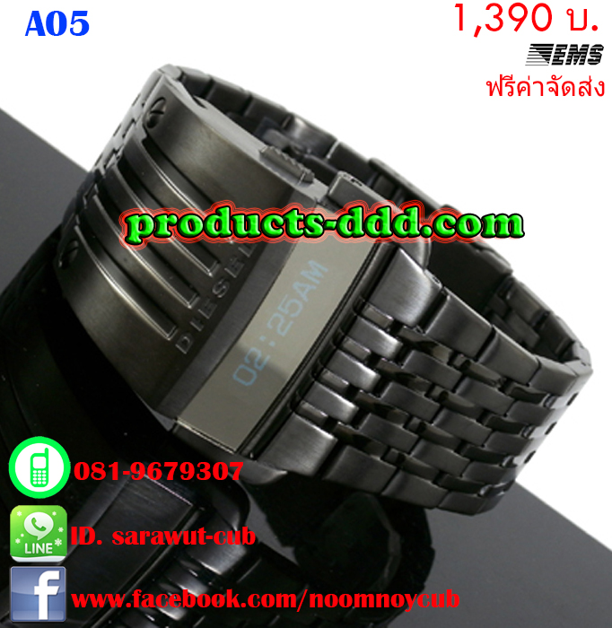 นาฬิกาข้อมือ LED Digital Diesel A05 (Sale) รูปที่ 1