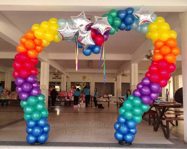 ร้านขายลูกโป่งสวรรค์  รับจัดช่อลูกโป่ง  ซุ้มลูกโป่ง  ตกแต่ง พร้อมบริการส่ง 0882277072 รูปที่ 2