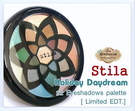 ลดเพิ่มอีก 20% พาเลตอายชาโดว์ 22สี มีให้เลือกหลายเนื้อ Stila Holiday Daydream Palette [limited EDT.]ขนาดจริง+BOX รูปที่ 1