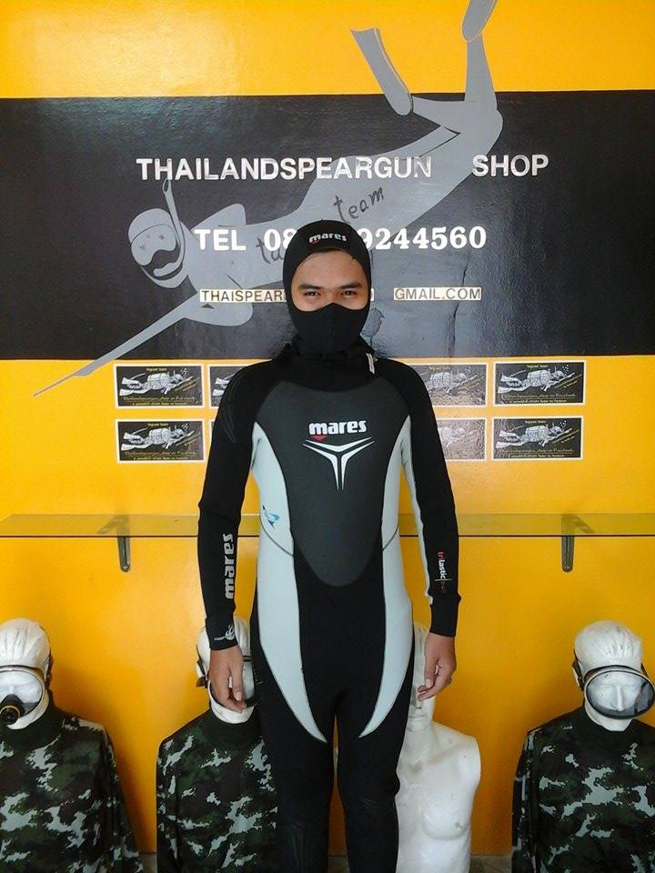 ขายเวทสูทดำน้ำ(wetsuit)ใหม่ยี่ห้อ mares หนา 3 มม.ราคา 3850 บาทจัดส่งฟรีที่ร้าน (อุปกรณ์ดำน้ำ scuba มือสอง)บน facebook รูปที่ 7