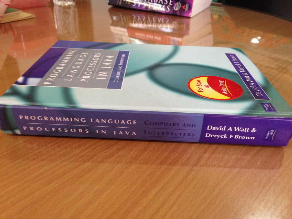 ขาย หนังสือ Textbook ปกแข็ง สภาพดี ราคาถูก : Programming Language Processors in Java Compilers and Interpreters รูปที่ 4