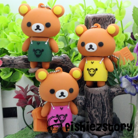 ยูเอสบีแฟลชไดร์ฟรีแลกคุมะ 32GB เวอร์ 001 (Rilakkuma USB Flashdrive 32GB V. 001) รูปที่ 1