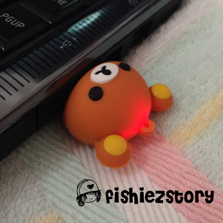 ยูเอสบีแฟลชไดร์ฟรีแลกคุมะ 32GB เวอร์ 001 (Rilakkuma USB Flashdrive 32GB V. 001) รูปที่ 6