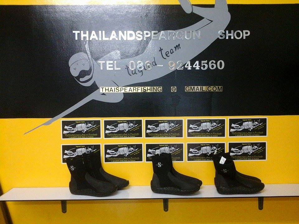 ขายรองเท้าบูทดำน้ำ scubapro (ใหม่) เบอร์ 8 จำนวน 3 คู่ ที่ร้าน thailandspeargun_shop บน facebook รูปที่ 1