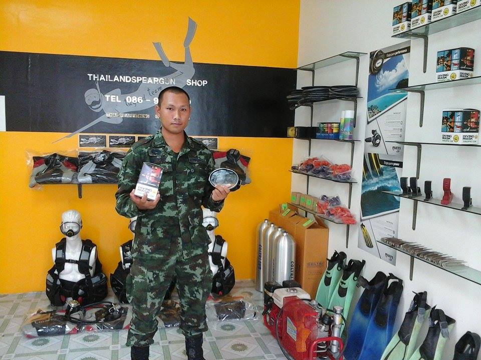 ดำน้ำยิงปลาที่ร้าน thailandspeargun_shop บน facebook รูปที่ 6