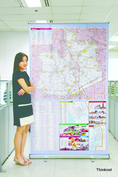 บริการรับทำแผนที่ และรับพิมพ์แผนที่ขนาดใหญ่ กำหนดได้ตามที่คุณต้องการ