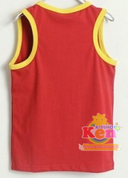 CISI เสื้อกล้ามเด็ก แมวน้อย Sweet Love สีแดง รูปที่ 4