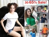 รูปย่อ เสื้อยืดวินเทจ ขายส่ง เสื้อยืด 30-60 Sale Off เสื้อยืดราคาถูกเริ่มที่ 30 บาท Cotton 100   รูปที่1