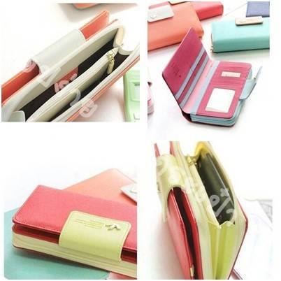Smart Wallet กระเป๋าใส่มือถือโดยเฉพาะ เปิดด้านหน้าแบบกระดุม  รูปที่ 4