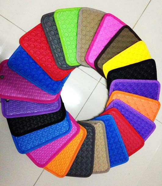 พรมและผ้ายางปูพื้นรถยนต์ ทุกรุ่น ทุกยี่ห้อ มีสีและลายให้เลือก รูปที่ 6