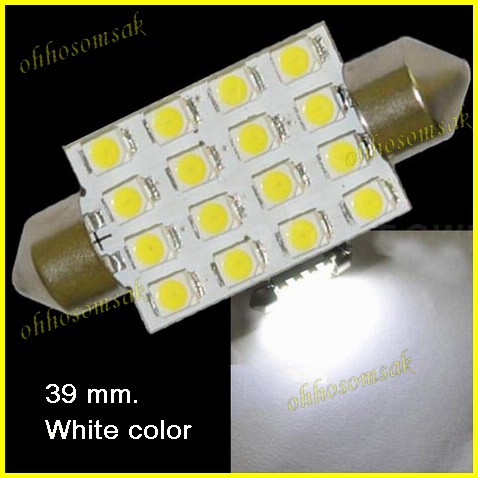 ขายหลอดไฟ LED ในห้องโดยสาร 2X3, 3 X 4 , 4 X 4 ดวง, สว่างมาก สีขาว ,ฟ้า ใช้เปลี่ยนเพิ่มความสว่างในห้องโดยสารรถยนต์ รูปที่ 3