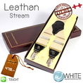 Leathan Stream - สายเอี้ยม (Suspenders) สายสีครีมอ่อน ขนาดสาย กว้าง 3.5 เซนติเมตร (CT021) by WhiteMKT