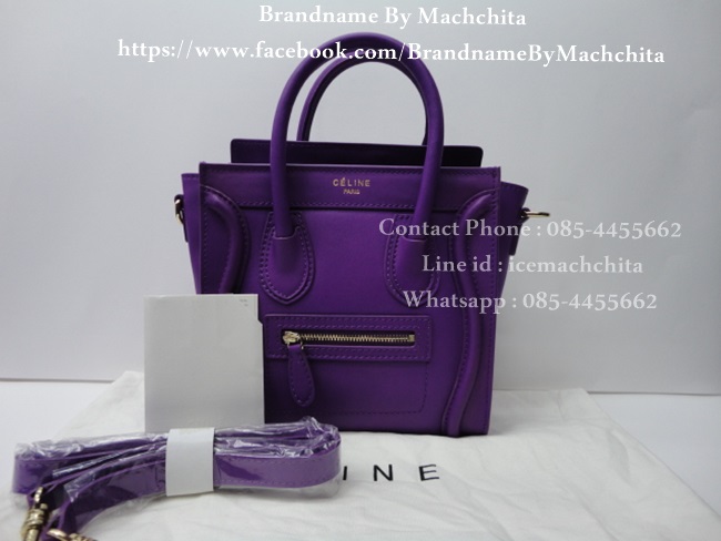 กระเป๋า Celine Nano,Micro สินค้านำเข้าระดับ Hi-end คุณภาพดีที่สุด รูปที่ 4