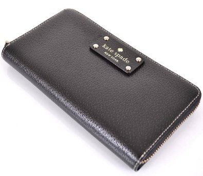 กระเป๋าสตางค์  Kate Spade รุ่น Neda Leather Wellesley Black Wallet WLRU1153 รูปที่ 3