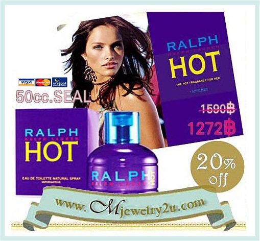 น้ำหอมกลิ่นมีสเน่ห์ เย้ายวน RALPH LAUREN HOT EDT 50cc รูปที่ 1