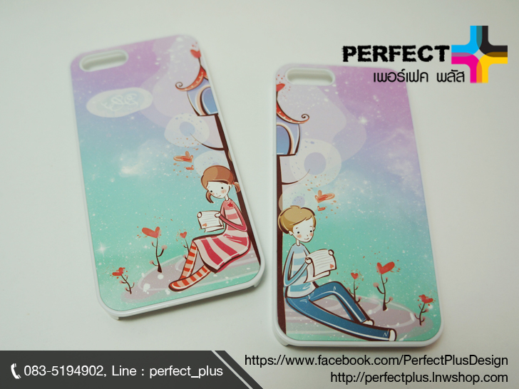 รับพิมพ์เคสมือถือ เคสคู่รัก เคสตัวอักษร ลายตามสั่ง ไม่จำกัดจำนวนสี รูปที่ 3