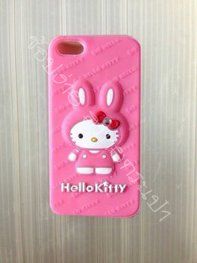 เคสซิลิโคลน 3D ลายคิตตี้ ดีไซน์ออกแบบความน่ารักด้วยสีแนวอ่อนหวาน รูปที่ 3