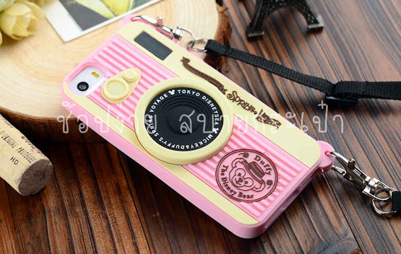 เคสซิลิโคน 3D รูปกล้องถ่ายรูปน่ารักๆ แบบสวมหลัง รูปที่ 3