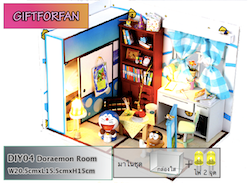 ขาย บ้านจิ๋ว บ้านตุ๊กตา diy ของขวัญน่ารัก จากร้าน giftforfan จ้า รูปที่ 6