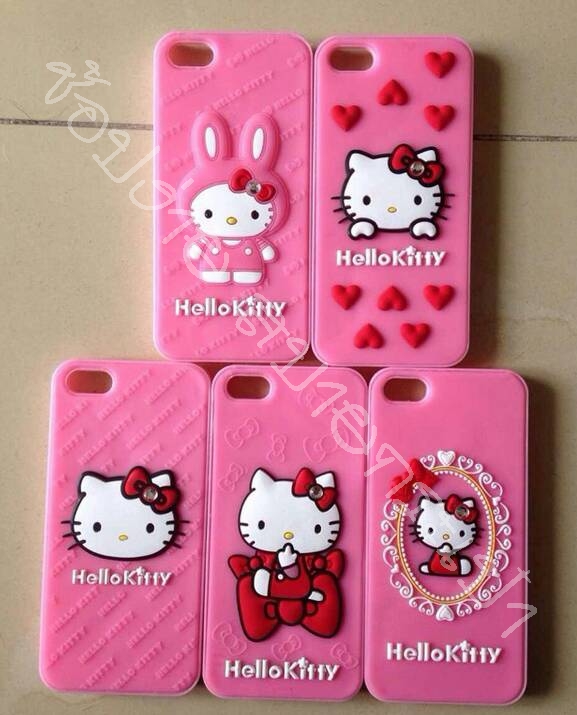 เคสซิลิโคลน 3D ลายคิตตี้ ดีไซน์ออกแบบความน่ารักด้วยสีแนวอ่อนหวาน รูปที่ 1