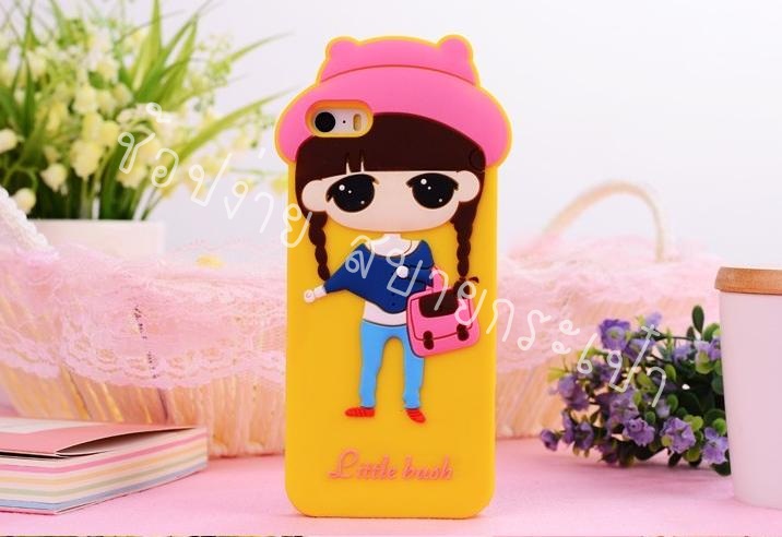 เคสซิลิโคลน 3D รูปเด็กผู้หญิง ดีไซน์ออกแบบความน่ารัก รูปที่ 5