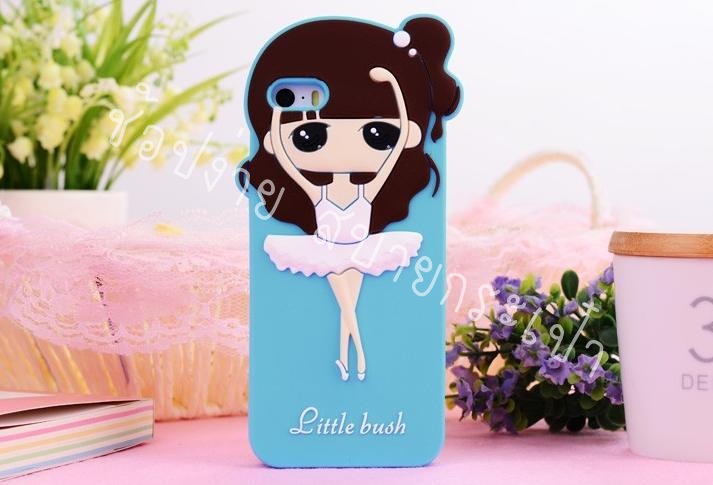 เคสซิลิโคลน 3D รูปเด็กผู้หญิง ดีไซน์ออกแบบความน่ารัก รูปที่ 6