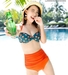 รูปย่อ Chicky Bikini จำหน่ายบิกีนี่เอวสูง วันพีซ ทูพีซ ชุดว่ายน้ำสไตล์เกาหลี พร้อมส่ง รูปที่1