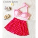 รูปย่อ Chicky Bikini จำหน่ายบิกีนี่เอวสูง วันพีซ ทูพีซ ชุดว่ายน้ำสไตล์เกาหลี พร้อมส่ง รูปที่4