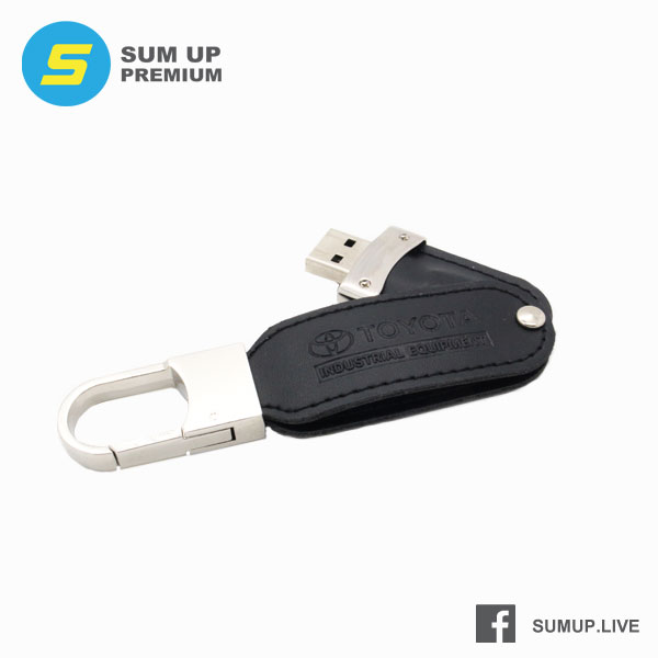 NO1. แฟลชไดร์ฟหนังขายส่ง (flash drive leather) พร้อมสกรีนโลโก้ฟรี โทร 082-565-3016 รูปที่ 2