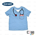 เสื้อผ้าเด็ก เสื้อยืด Old Navy สีฟ้า Dr.Love