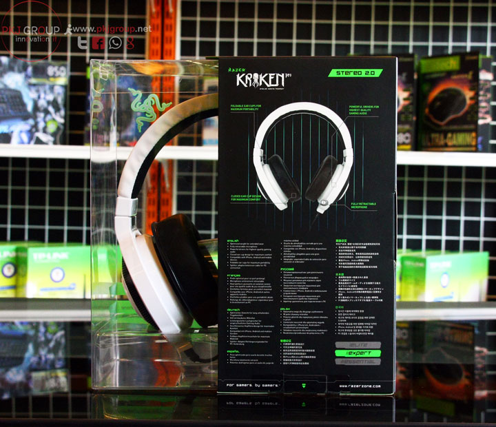 ขาย Razer Kraken Pro Headphone (White) สีขาว สวยงาม ราคากันเอง รูปที่ 4