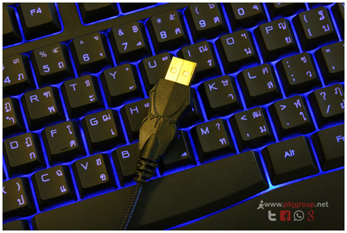 Anitech Keyboard Gaming Xp950 คีย์บอร์ดมีไฟ พร้อมมาโคร (รีวิว) รูปที่ 7