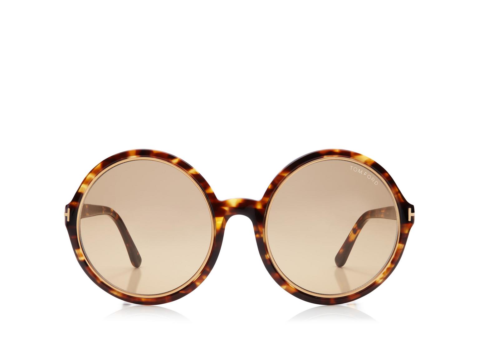 TOMFORD CARRIE VINTAGE ROUND SUNGLASSES รูปที่ 1