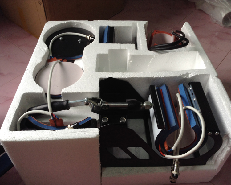 ขายธุกิจเครื่องพิมพ์ภาพลงวัสดุ combo heat press 8in1 รูปที่ 4