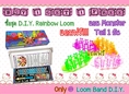 ชุด D.I.Y. Rainbow Loom Band + Loom Band + Monster Tail Loom 