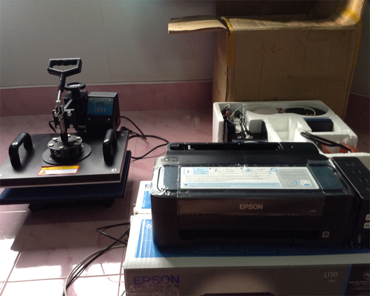 ขายธุกิจเครื่องพิมพ์ภาพลงวัสดุ combo heat press 8in1 รูปที่ 6