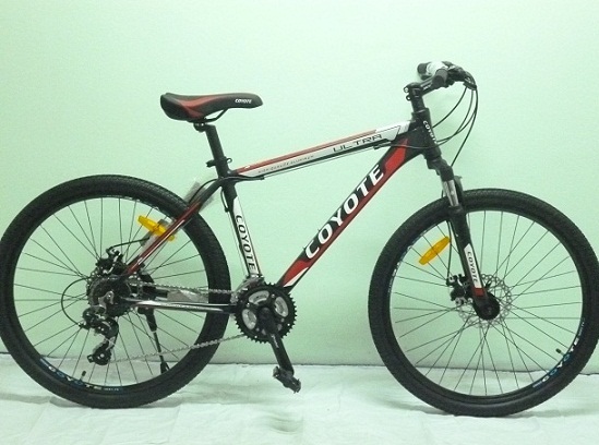 จักรยานเสือภูเขาอลูมิเนียมขนาด 26 นิ้ว ดิสเบรค 24 สปีด ของใหม่ Coyote รุ่น Ultra รูปที่ 1