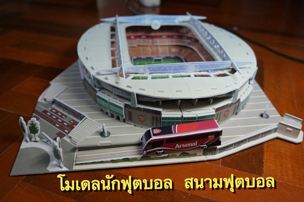 โมเดลนักฟุตบอล สนามฟุตบอล รูปที่ 4