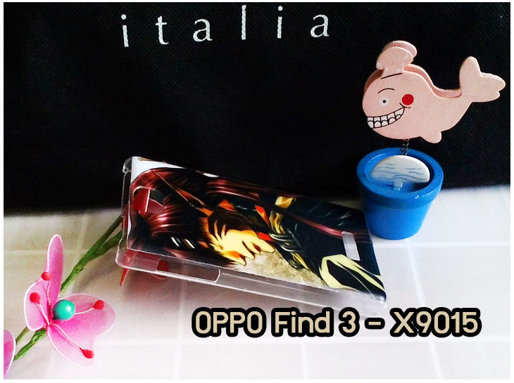 M760-02 เคสแข็ง OPPO Find 3 ลายเคนจิ รูปที่ 2