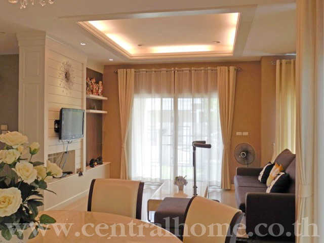 ขายบ้านเดี่ยว เดอะ ซิตี้ The city (พระราม 5-ราชพฤกษ์) 1 นครอินทร์ บ้านสวย พร้อมเฟอร์ รูปที่ 4