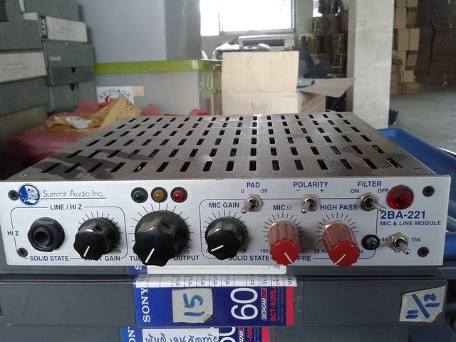 preAmp Summit Audio Inc. รุ่น 2BA-221 ราคา 18,500 บาท รูปที่ 2