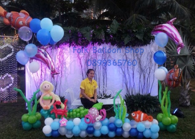 รับตกแต่งสถานที่ด้วยลูกโป่ง รูปที่ 3
