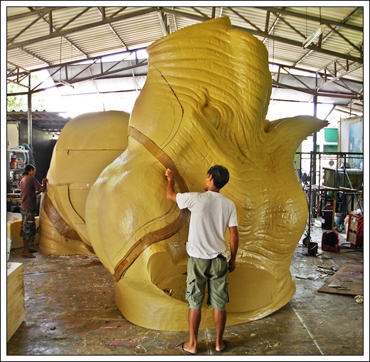 รับหล่อไฟเบอร์ รับทำงานไฟเบอร์กลาส ขนาดเล็กและใหญ่ ถอดแบบ ทำโมลด์ทำพิมพ์ ทำงาน Mock up งานตกแต่ง  รูปที่ 5