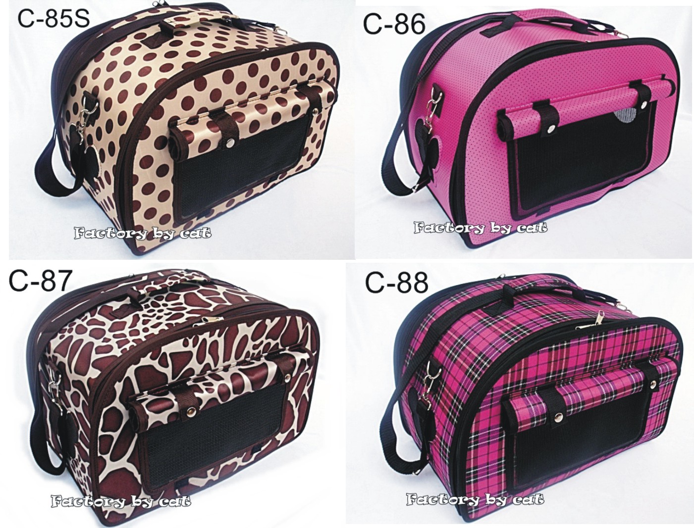 กระเป๋าใส่แมว factory by cat ที่นอนแมวขายส่งและขายปลีก รูปที่ 2