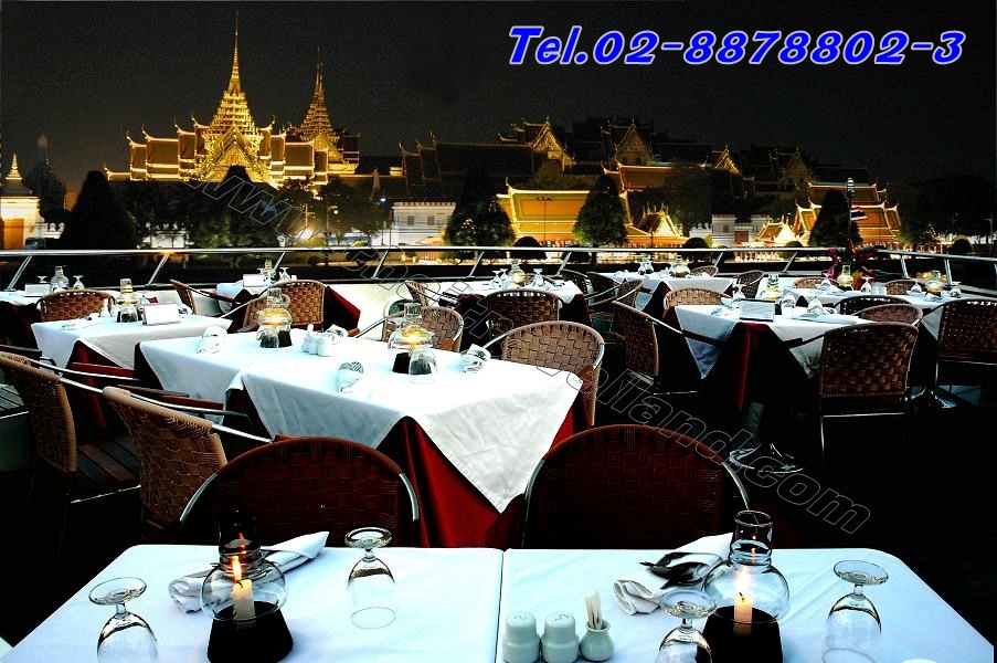 ล่องเรือดินเนอร์ กับเรือแกรนด์เพริ์ล T.02-887-8802 รูปที่ 4